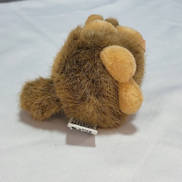 Russ Berrie Mookie Monkey Plush 5" Stuffed Animal Toy Fuzzy Chimp Palm Pet w Bow - Picture 5 of 8